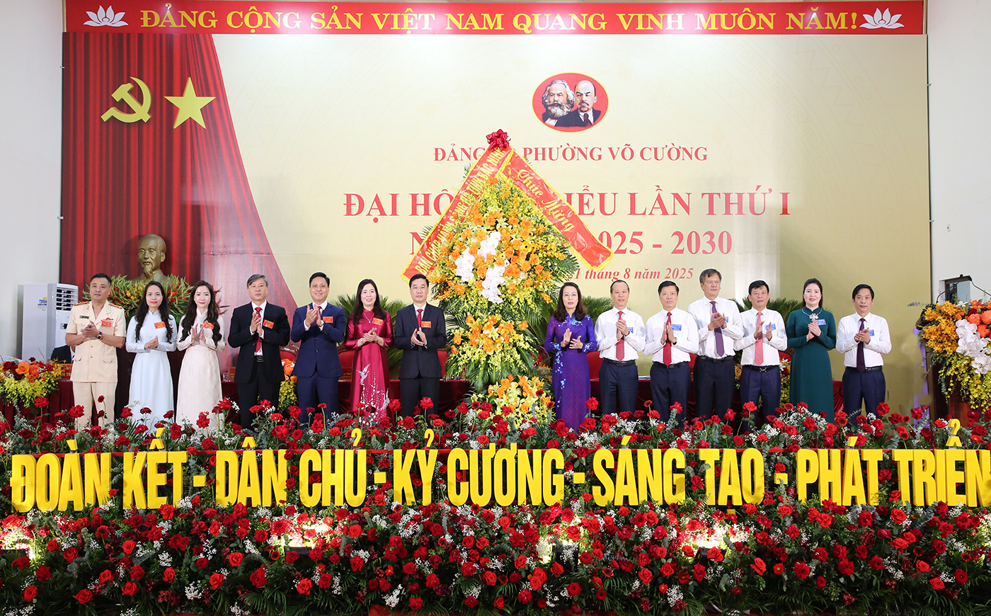 Xây dựng phường Võ Cường trở thành đô thị kiểu mẫu của tỉnh - xanh về không gian, thông minh về...